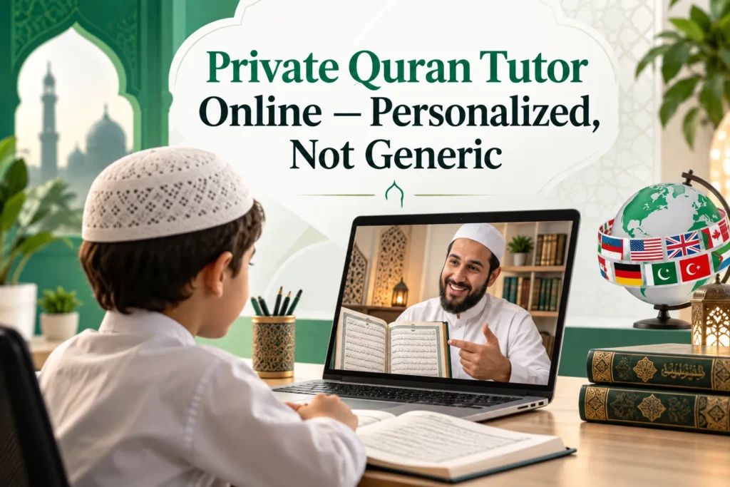 Private Quran Tutor Online