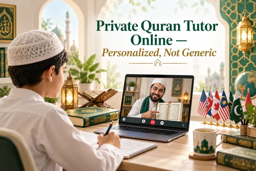 Private Quran Tutor Online in Oman